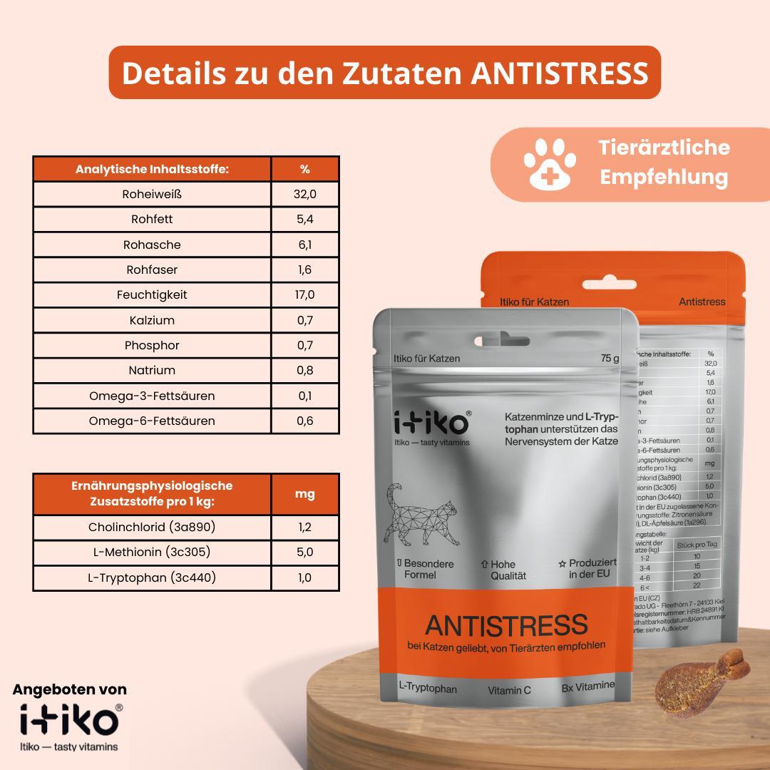 Vitamine für Katzen "Antistress"