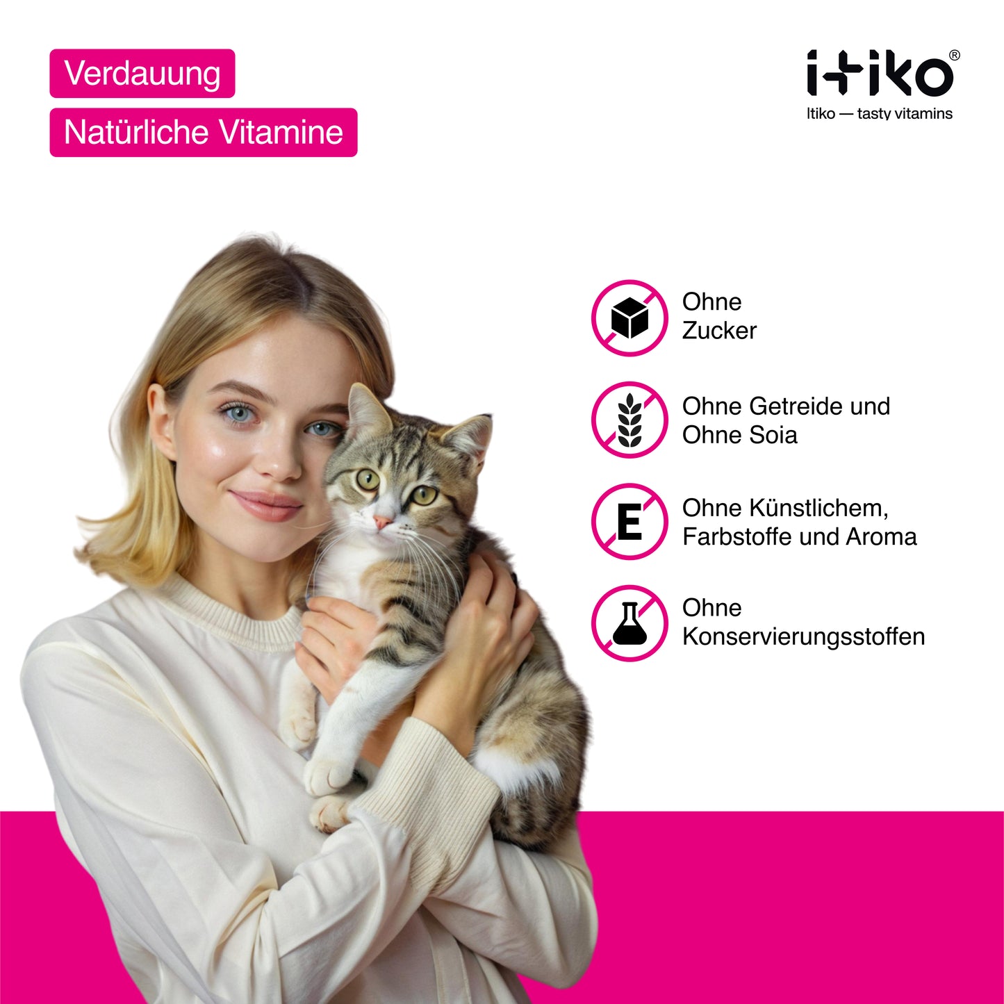 Vitamine für Katzen "Verdauung"