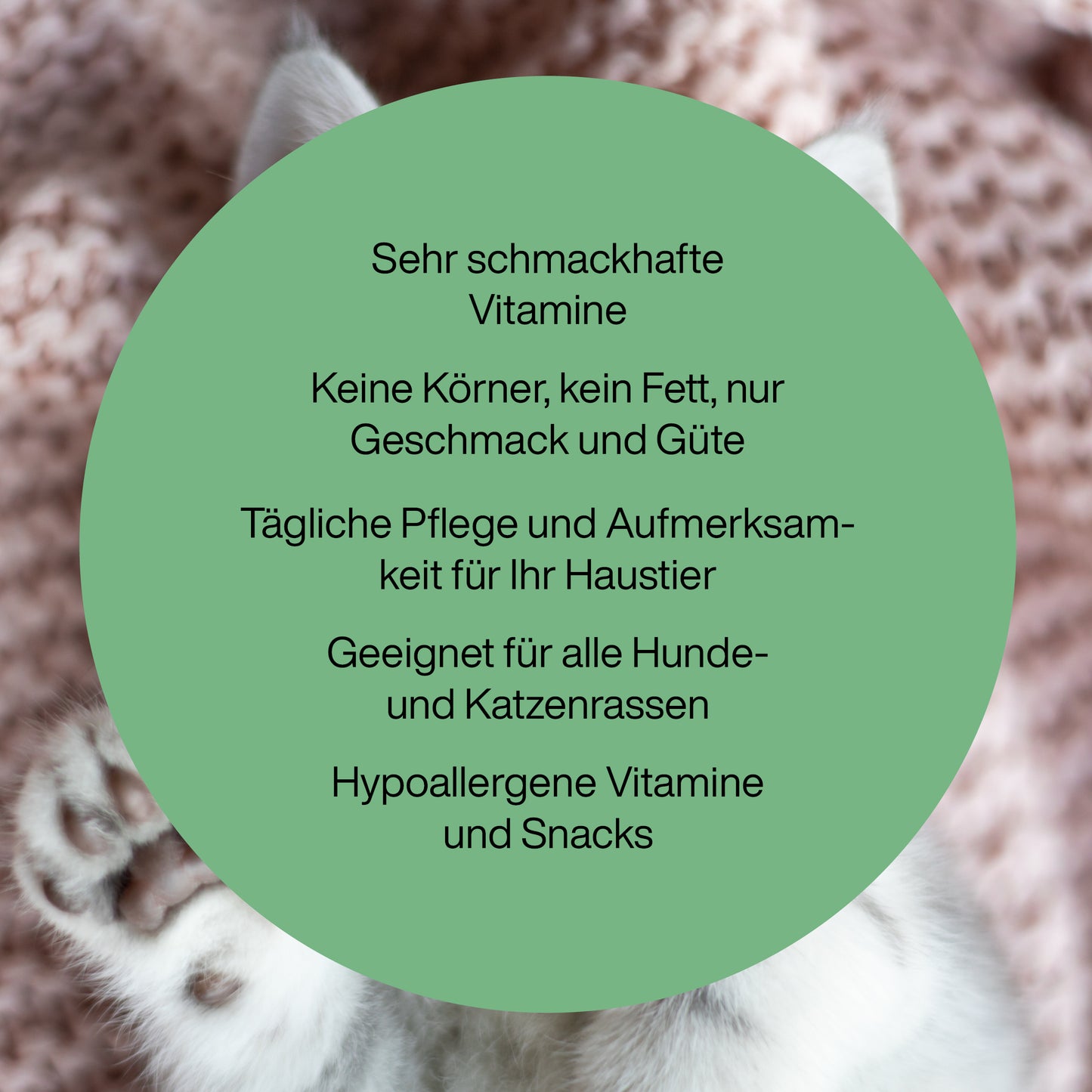 Vitamine für Katzen "Haarballen-Snack"