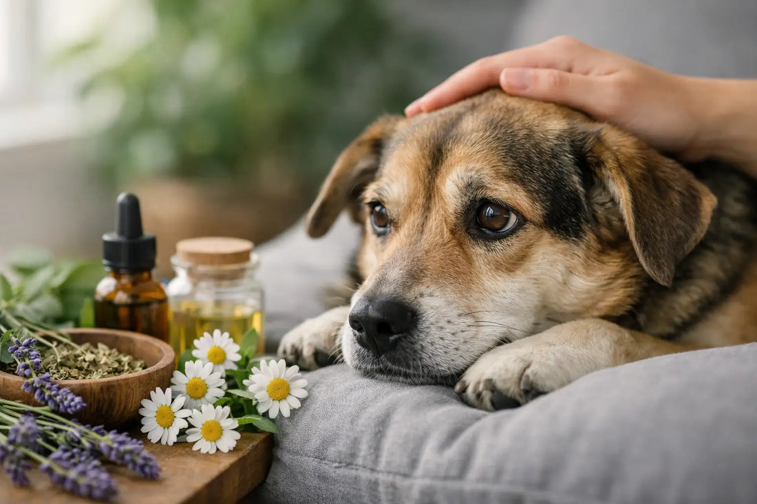 Hund Nervosität natürlich lindern