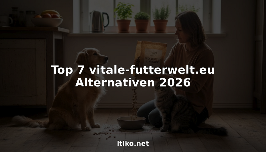 Der Haustierbesitzer gibt seinem Hund und seiner Katze ausschließlich naturbelassenes Futter.