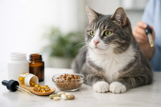 Wie wähle ich Vitamine für meine Katze aus?