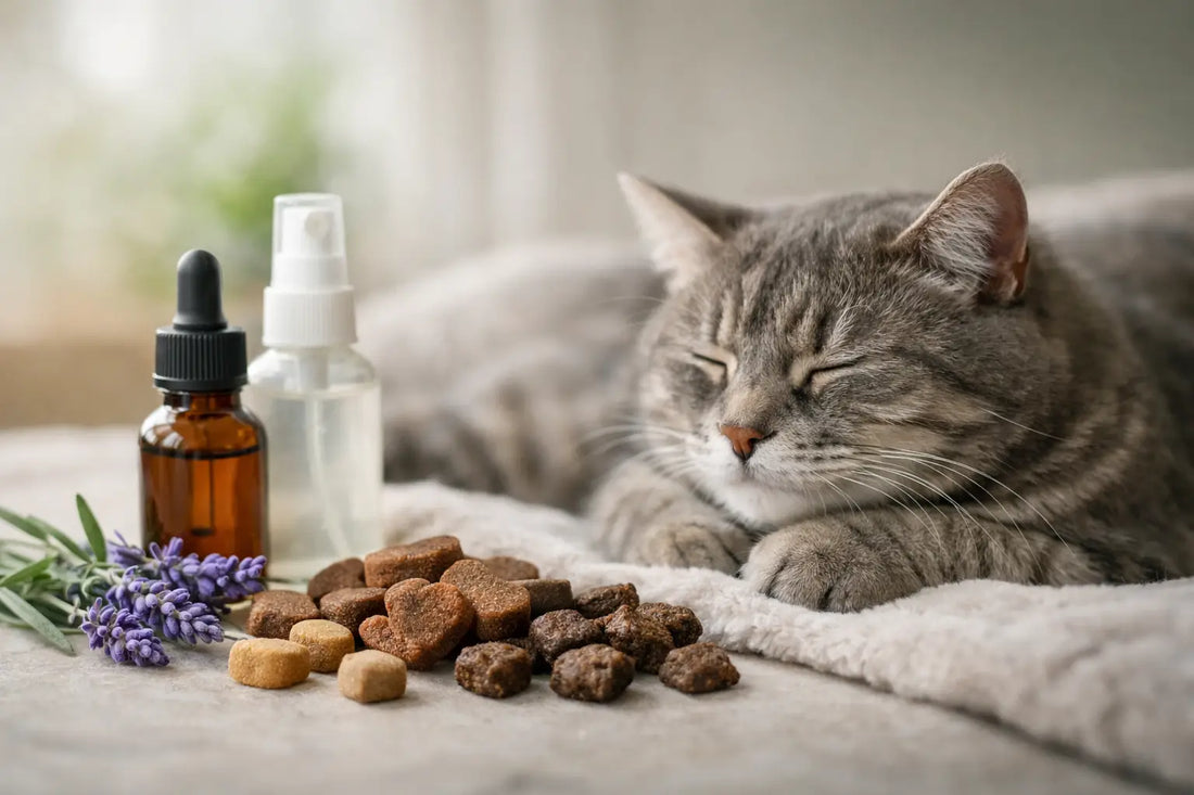 Die besten Beruhigungssnacks für Katzen