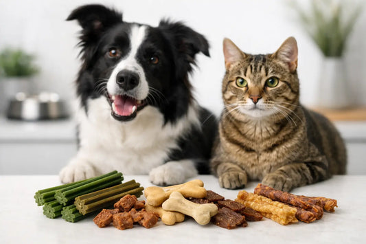 Welche Snacks helfen gegen Zahnstein bei Haustieren?