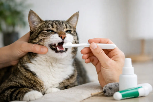 Katzen Zähne zuhause pflegen - so klappt’s