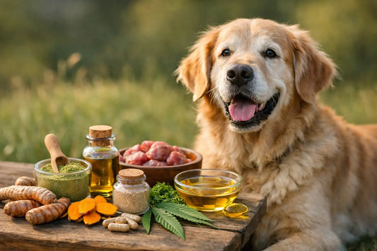 Beste natürliche Gelenkhelfer für Hunde