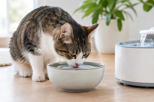Trinkverhalten der Katze sinnvoll fördern