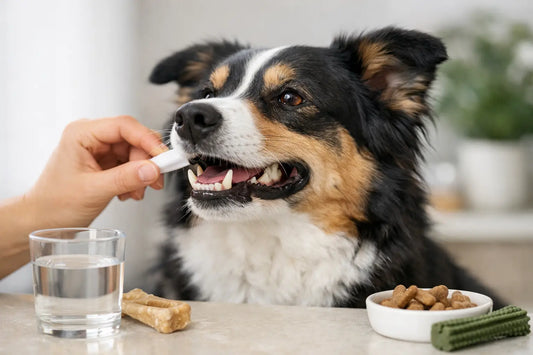 Zahnstein beim Hund vermeiden im Alltag