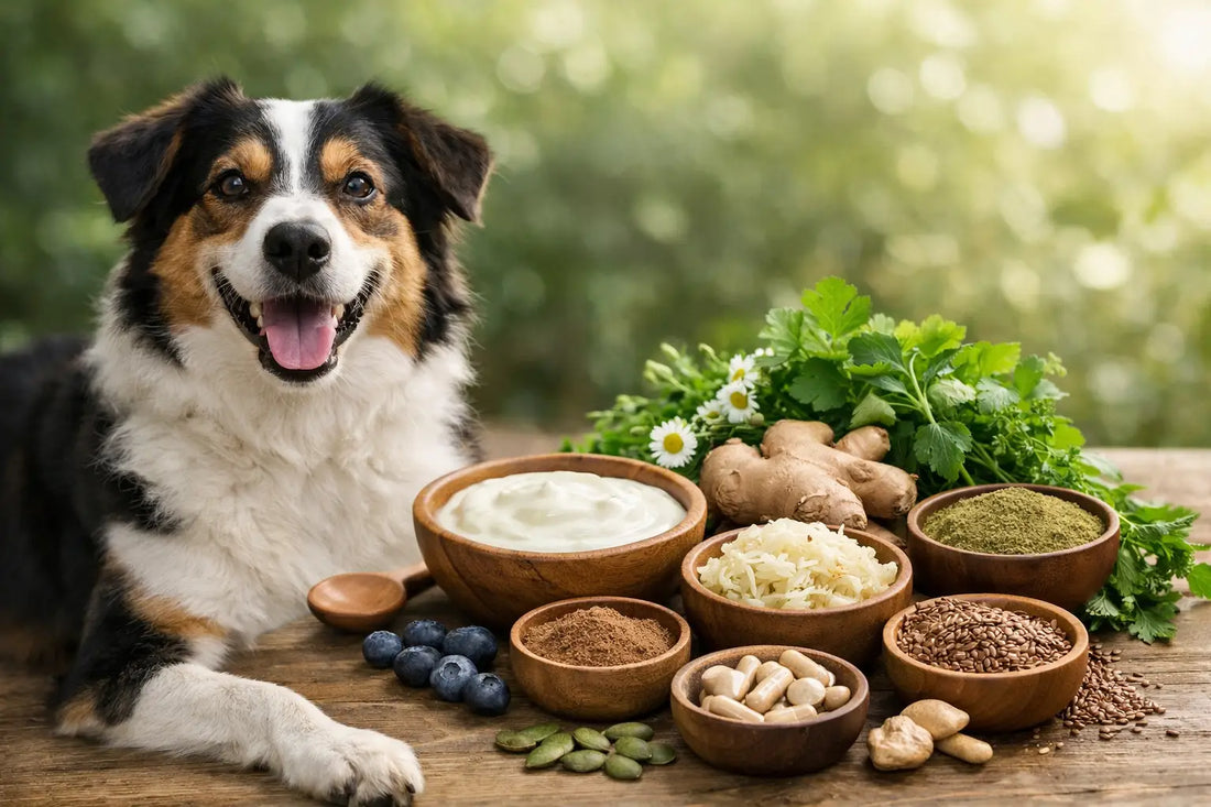 Beste natürliche Darmhelfer für den Hund