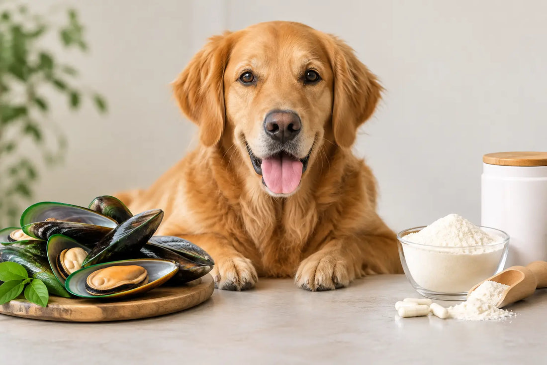 Grünlippmuschel oder Kollagen für Hunde wählen?