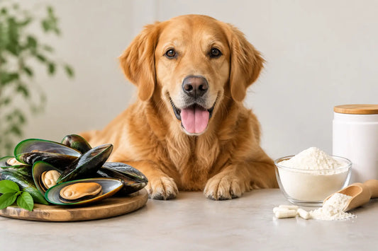 Grünlippmuschel oder Kollagen für Hunde wählen?