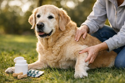Gelenkunterstützung für ältere Hunde verstehen