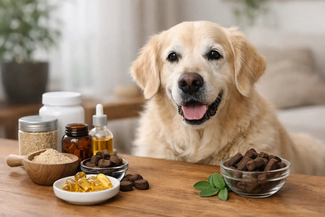 Die besten Ergänzungen für Seniorenhunde