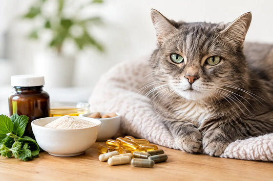 Die wichtigsten Supplemente für Senior-Katzen