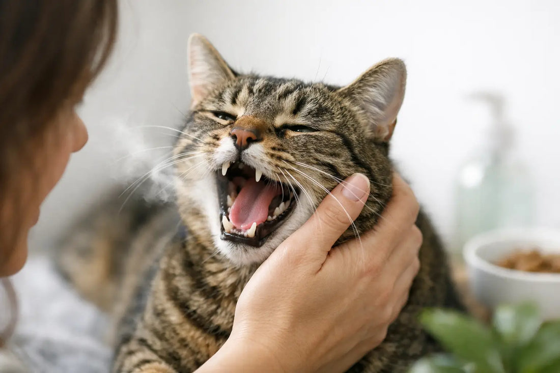 Mundgeruch bei Katzen - was tun?