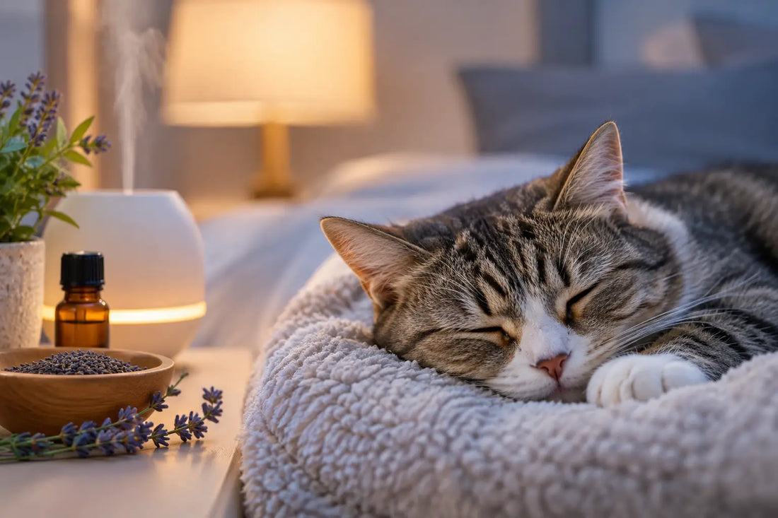 Natürliche Beruhigung für Katzen nachts bei Unruhe