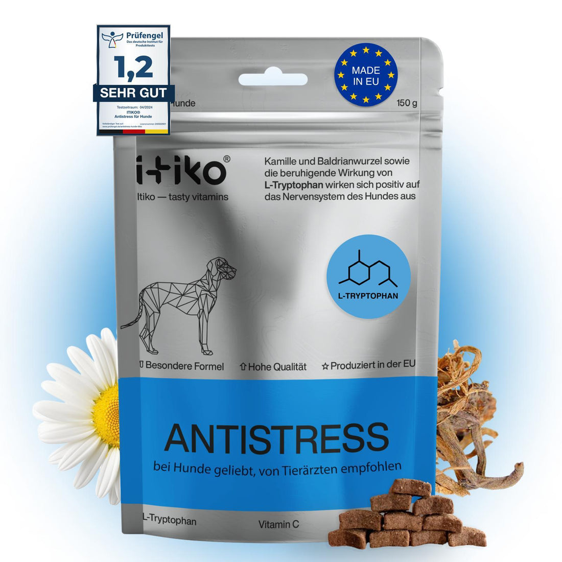 Itiko Anti-Stress Tabletten für Hunde