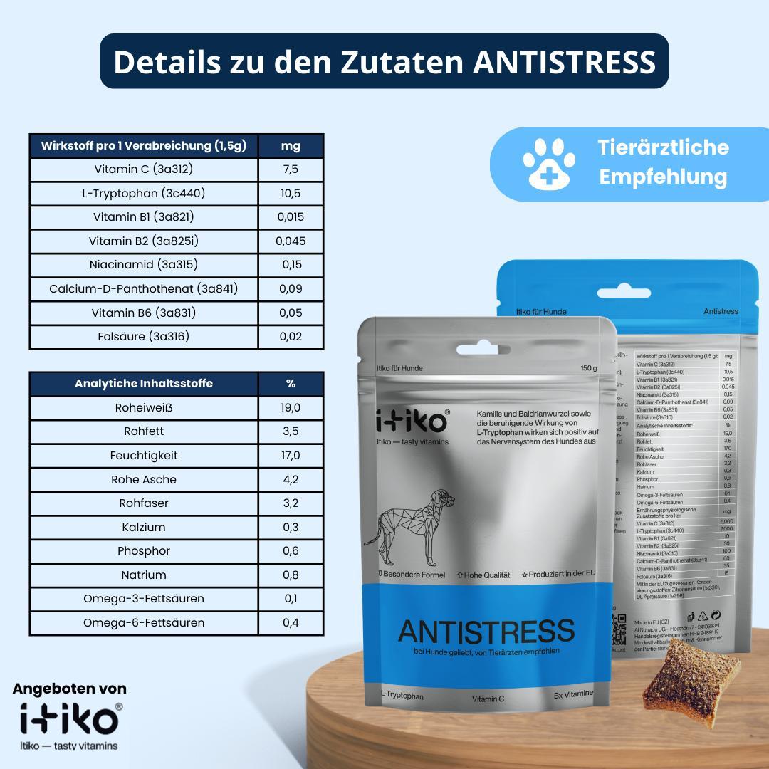 Vitamine für Hunde "Antistress"