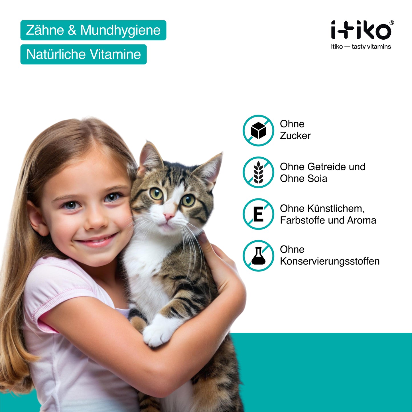 Vitamine für Katzen "Zähne & Mundhygiene"